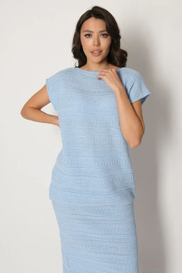 ЗЛАТА Джемпер И 020/голубой