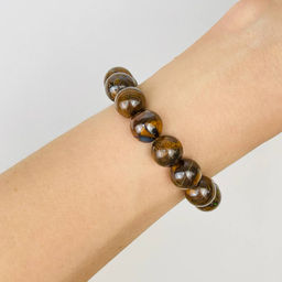 Браслет из древесного Опала 19 см