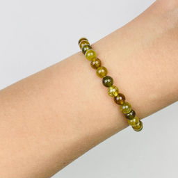 Браслет из Гроссуляра "Граната" 16 см