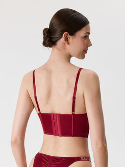 Infinity / Полуграция жен. Petta бордовый - Infinity Lingerie фото 2