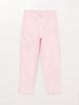 Beli Lastikli Gabardin K?z ?ocuk Pantolon