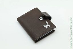 Женская кожаная визитница Sergio Valentini СВ 8036-010  фото 8