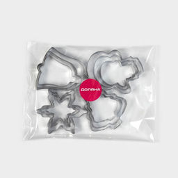 Набор форм для вырезания печенья Доляна Рождество, 12 шт.