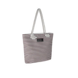 Сумка пляжная на молнии 34x32x9 см / JN002 /уп 1/10/ (Коричневый) - ГалеонТрейд фото 9