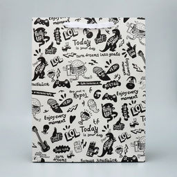 Пакеты подарочные ламинированные, двухсторонние, упаковка, Мужчины с Марса 12?15?5.5 см ? 40?31?11.5 см