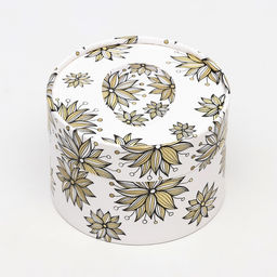 Коробка Яичко с цветком, завальцованная, 13 х 8,5 см - UPAK LAND фото 5