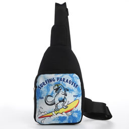 Сумка детская через плечо Дино серф - NAZAMOK KIDS фото 2