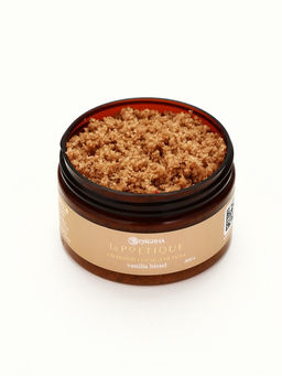 POETIQUE Солевой скраб для тела по мотивам аромата "Vanilla blend", 300 г
