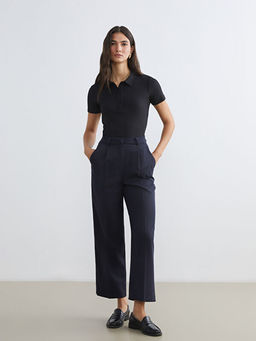 Polo Yaka Fitilli Kad?n Ti??rt