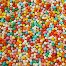 Посыпка кондитерская "Радужные шарики", 2 мм Caramella