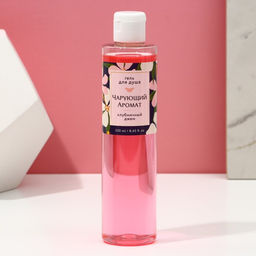 Подарочный набор Сказочная забота: гель для душа 250 мл и мочалка для тела, Чистое счастье  фото 2