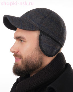 061-34 Бейсболка мужская флис (56-62)