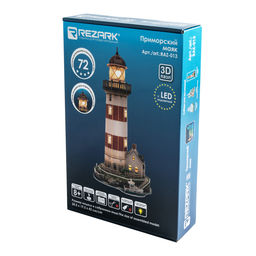 REZARK RAZ-013 Серия Архитектура 72 элемент. с LED подсветкой Приморский маяк