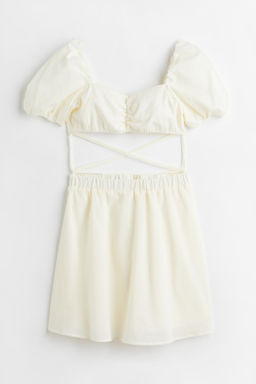 Vestido de dos piezas con lazada