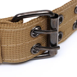 Ошейник с мягкой подкладкой, 75 х 4 см, ОШ 51-61 см, песочный - Пижон фото 3