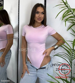 Боди женское однотонное