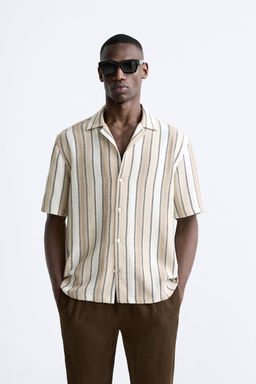 CIZGILI DOKULU GOMLEK - Zara фото 12