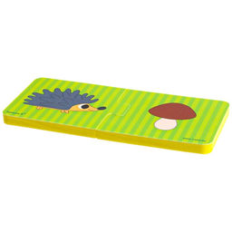 Пазлы мягкие для малышей Крошка Я «Кто что ест?», 5 пазлов, от 1 года