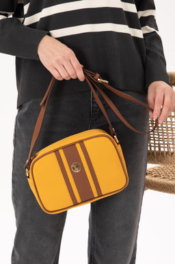 Женская светло-коричневая сумка через плечо Неожиданная скидка в корзине - U.s. polo assn фото 2