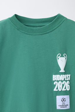 CAMISETA ESTAMPADA UEFA CHAMPIONS LEAGUE ® / Verde - Zara фото 3