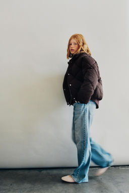 RUBBERISED PUFFER JACKET - Zara фото 10