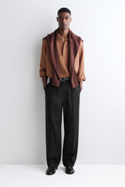 CAMISA DE LINO SIN BOTONES - H&m фото 7