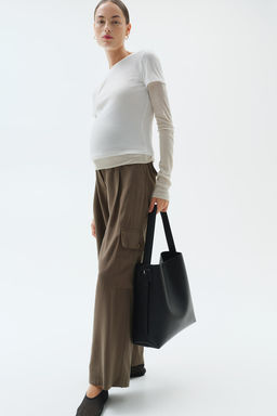 MAMA Pantalon cargo Before & After