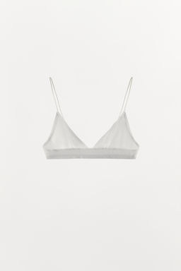 SUJETADOR SEAMLESS TIRANTES / Blanco - Zara фото 8