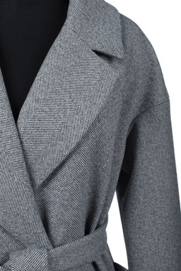 01-12273 Пальто женское демисезонное (пояс)