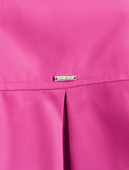 Блузка Vilatte из поплина фуксия  фото 3