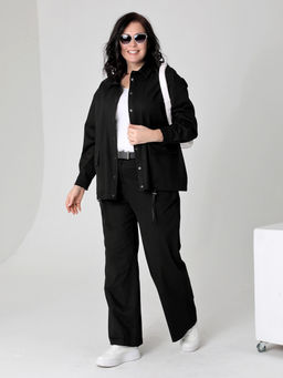 25242 Брюки черный