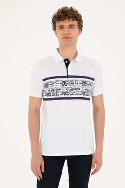 U. S. Polo Assn / Мужская белая футболка