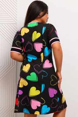 Халат женский из кулирки Марфа сердечки - Амадэль фото 16