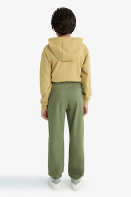 Jogger Fit Gabardin Pantolon Erkek _ocuk - Defacto фото 7