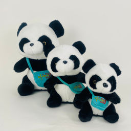 Мягкая игрушка Панда с сумочкой 24 см (арт. YE240107-10)