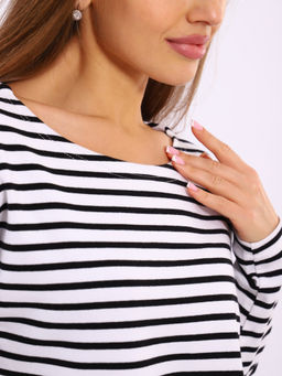 *Джемпер тельняшка женский Ф-3-039 - Новое кимоно фото 14