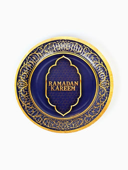 МП Набор бумажной посуды «Ramadan», синий, 12 персон