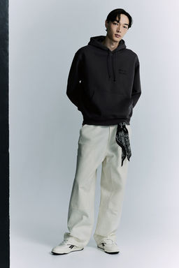 Sudadera con capucha y estampado Loose Fit - H&m фото 2