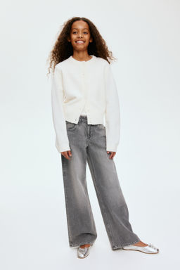 Relaxed Wide Leg Jeans - H&m фото 4