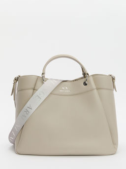 Женский тоут ARMANI EXCHANGE WAVE Артикул 4081512, серо-бежевый  фото 3
