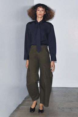 ZW COLLECTION CARGO TROUSERS