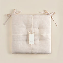 Подушка на стул SL HOME Gloomy, 42×42 см, бежевая