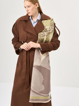 Палантин жен. шерсть+хл+акр 65х180 LMT33-647-13