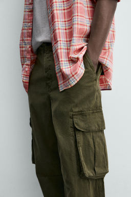 PANTAL?N CARGO RELAXED FIT / Khaki