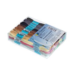 Нитки для вышивания Gamma набор мулине Вышивальщица-50 100% хлопок 50 x 8 м ассорти