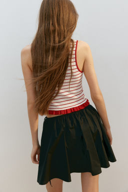 Top con ribete de volantes - H&m фото 4