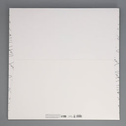 Пакет подарочный квадратный, упаковка, Present with love, 40×40×40 см