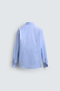TEXTURED SHIRT WITH CUFFLINKS - Zara фото 8