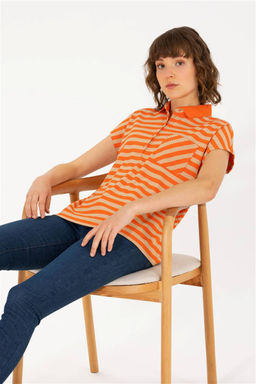 U. S. Polo Assn Женская футболка с воротником-поло Brick - U.s. polo assn фото 8