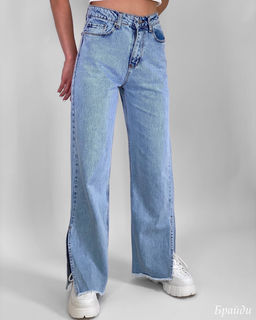 Джинсы Брайди (голубой) Турция - Nadi bordo фото 5